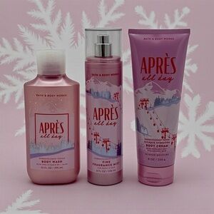 Bath & Body Works Apres All Day Body Care Gift Set Limited Edition NWT